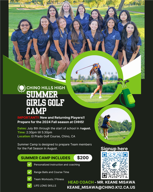 2024 Summer Camp Flyer